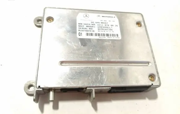 Mercedes-Benz E W211 Bluetooth control unit module A2118700026 DM70107386