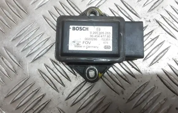 Peugeot 607 ESP acceleration yaw rate sensor 0265005253
