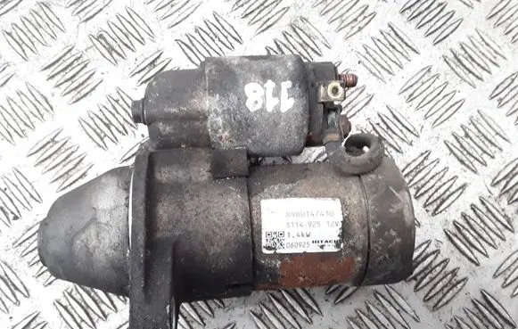 Opel Astra H Starter motor 898014730 S114925 060925