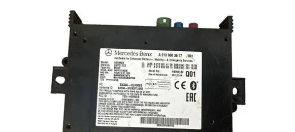 Mercedes-Benz C W205 Bluetooth control unit module A2139003617 A2139014109