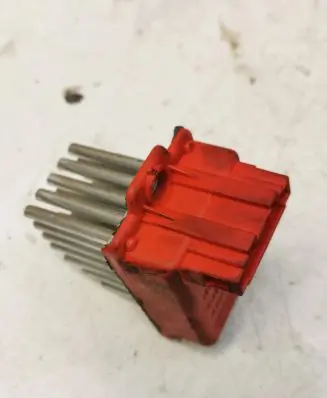 Audi TT Mk1 Heater blower motor/fan resistor 1J0907521 5DS00646701 657364M