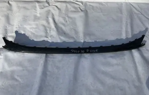 Volkswagen Polo VI Rear bumper trim bar molding 2G0805795B