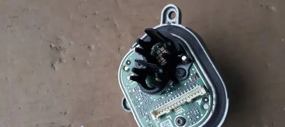 LED ballast control module