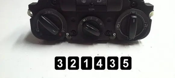 Volkswagen Golf IV Climate control unit