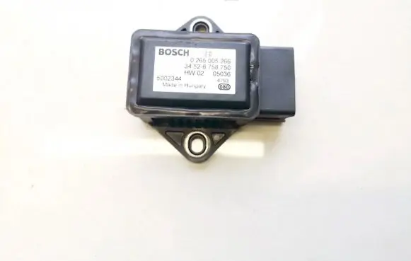 BMW 5 E60 E61 ESP acceleration yaw rate sensor 34526758750 0265005266