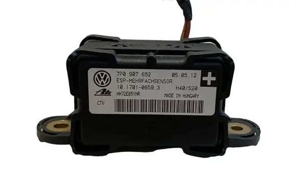 Volkswagen Touareg II ESP acceleration yaw rate sensor 7P0907652
