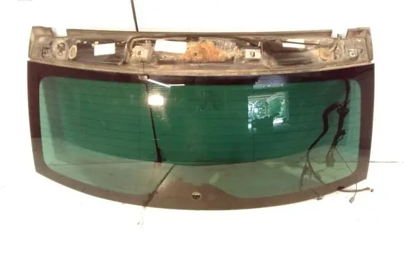 Volkswagen Touareg I Rear windscreen/windshield window 