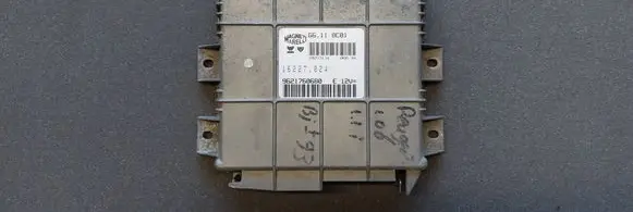 Peugeot 106 Engine control unit/module 9621760680 16227024