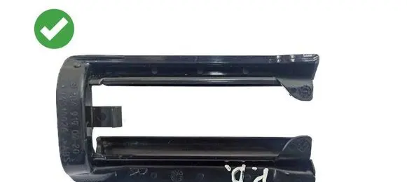 Mercedes-Benz C W204 Front driver seat rail trim 2049190420 74010026