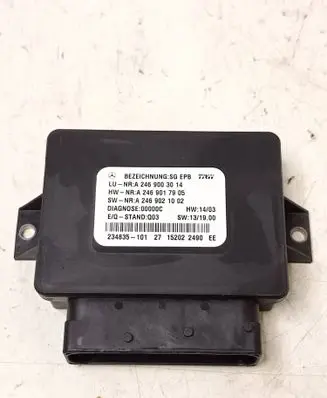 Mercedes-Benz GLA W156 X156 Hand brake control module A2469003014 A2469017905 A2469021002