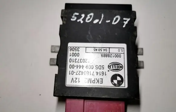 BMW 5 E60 E61 Fuel injection pump control unit/module 16147180427