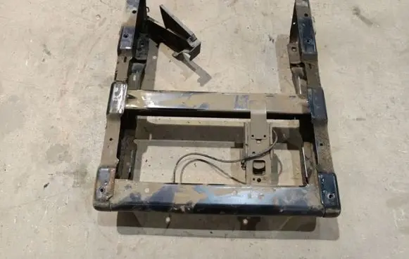 Opel Zafira A Driver seat console base 