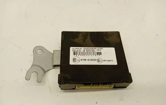 Toyota Corolla Verso AR10 Immobilizer control unit/module 897800F020 97RI012022
