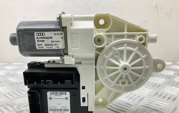 Front door window regulator motor