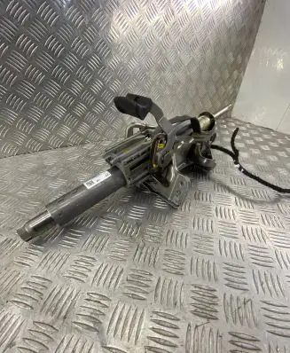 Steering wheel axle