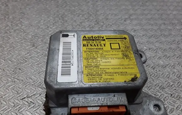 Renault Megane I Airbag control unit/module 550347500 7700414090E