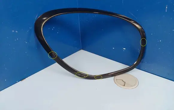 Mini Cooper Countryman R60 Under headlight/headlamp trim 9801574 9812900