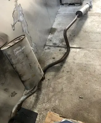 Opel Grandland X Muffler/silencer Psa3442