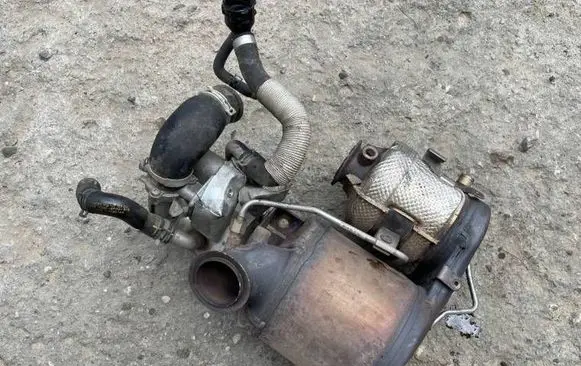 Volkswagen Caddy Catalyst/FAP/DPF particulate filter 04L131723DG 5Q0131705