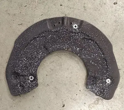Mercedes-Benz E W213 Rear brake disc plate dust cover 