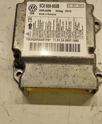 Volkswagen Golf VI Airbag control unit/module 5C0959655B