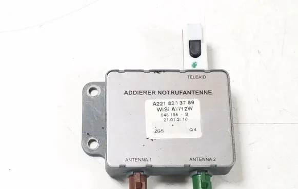 Mercedes-Benz S W221 Antenna control unit A2218203789