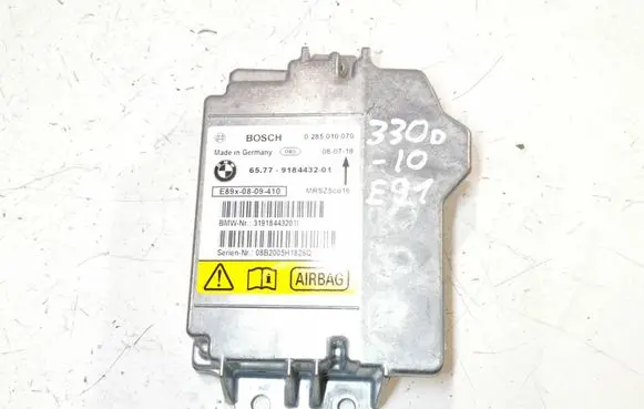 BMW 3 E90 E91 Airbag control unit/module 9184432 0285010071 08094