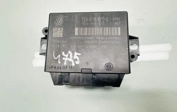 Volkswagen Golf Plus Parking PDC control unit/module 1T0919475G 604182