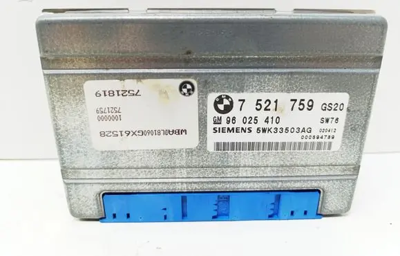 BMW 5 E39 Gearbox control unit/module 7521759