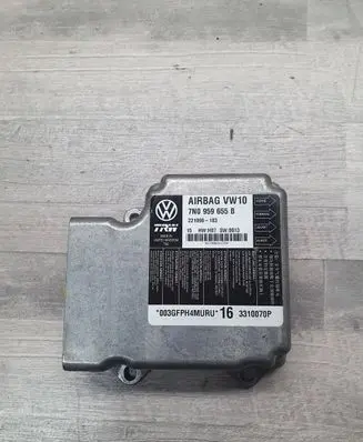 Volkswagen Sharan Airbag control unit/module 7N0959655B 3310070P 221098103