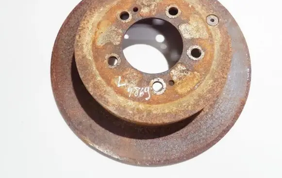 Mitsubishi Outlander Rear brake disc neventiliuojamas