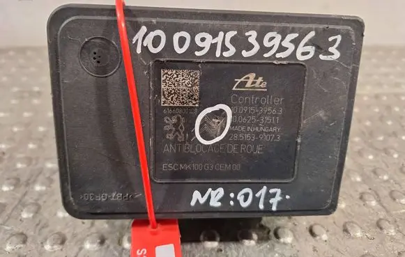 Peugeot 208 I ABS control unit/module 9814482780 10.0220-0675.4 10.0915-3956.3