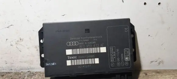 Audi A4 S4 B6 8E 8H Comfort/convenience module 8E0959433AF