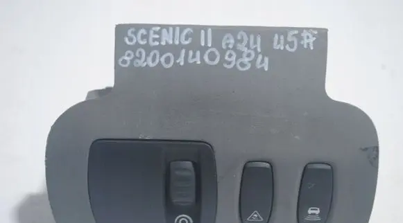 Renault Scenic II - Grand scenic II Headlight level height control switch 8200140984