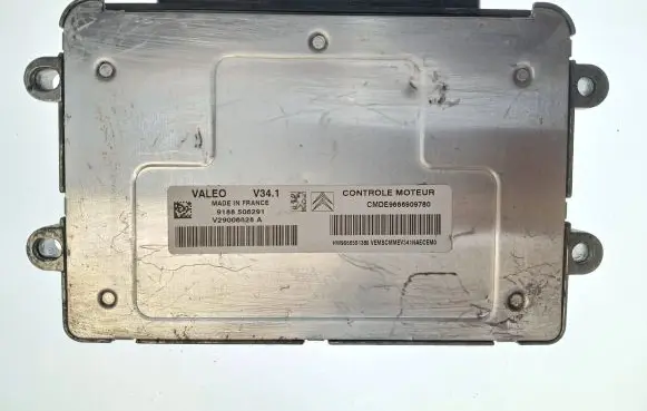 Peugeot 207 CC Engine control unit/module 956666909780 9188506291 V29006828A