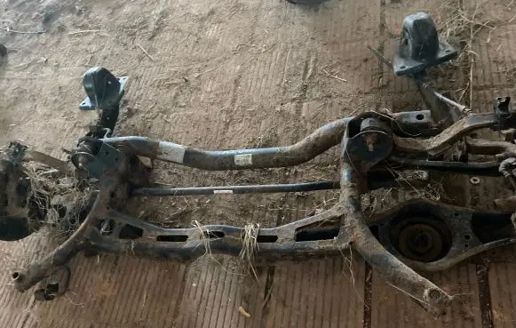 Rear axle beam