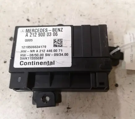 Mercedes-Benz Vito Viano W639 Fuel injection pump control unit/module A2129000306 5WK11555EBF