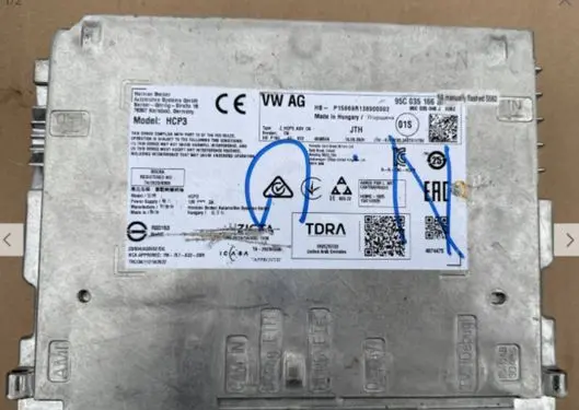 Porsche Macan (95C) Sound amplifier 95C035166