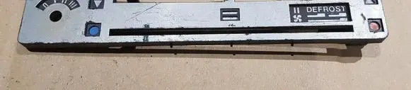 Volkswagen Golf I Climate control/heater control trim 171919383F 992396050