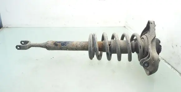 Front shock absorber with coil spring