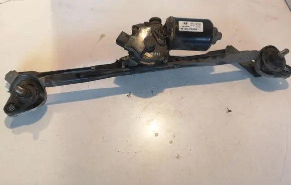 Hyundai Santa Fe Front wiper linkage and motor 981102B000