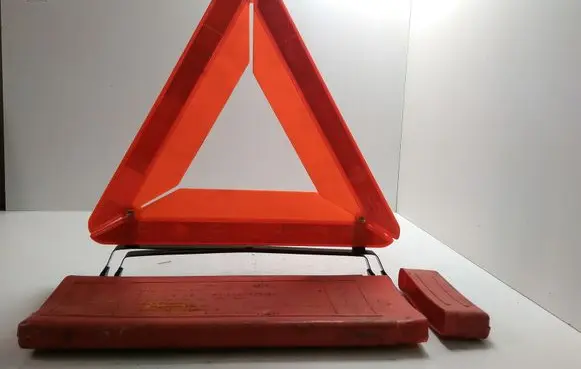 Emergency warning sign
