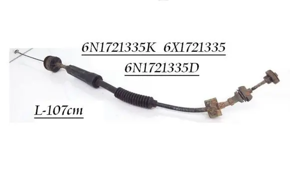 Volkswagen Golf III Clutch cable 6N1721335K 6X1721335