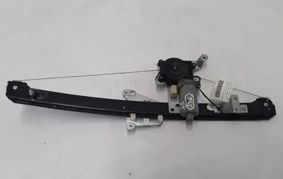 Rear window lifting mechanism without motor