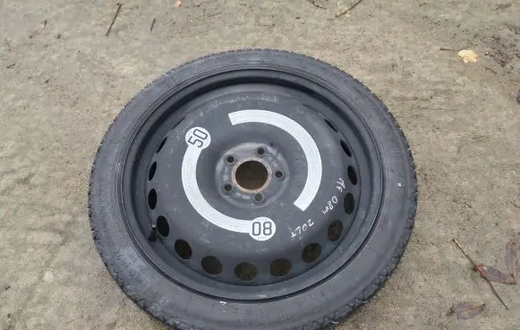 Audi A4 S4 B8 8K R19 spare wheel 8K0601027 T12570R19
