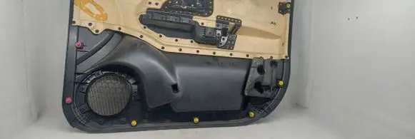 Front door card panel trim