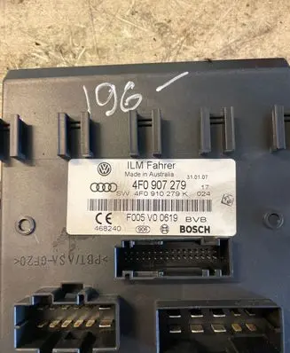 Audi A6 S6 C6 4F Comfort/convenience module 4F0907279 4F0910279K F005V00619