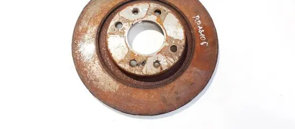 Citroen C3 Front brake disc neventiliuojamas