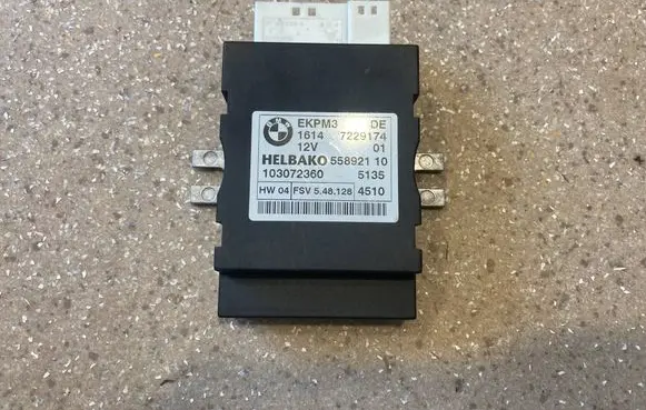 BMW X6 E71 Fuel injection pump control unit/module 7229174