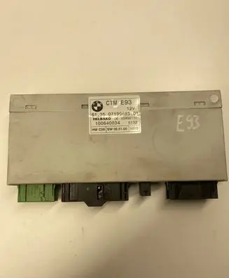 BMW 3 E92 E93 Sunroof control unit/module 7199885 100640034 55892110